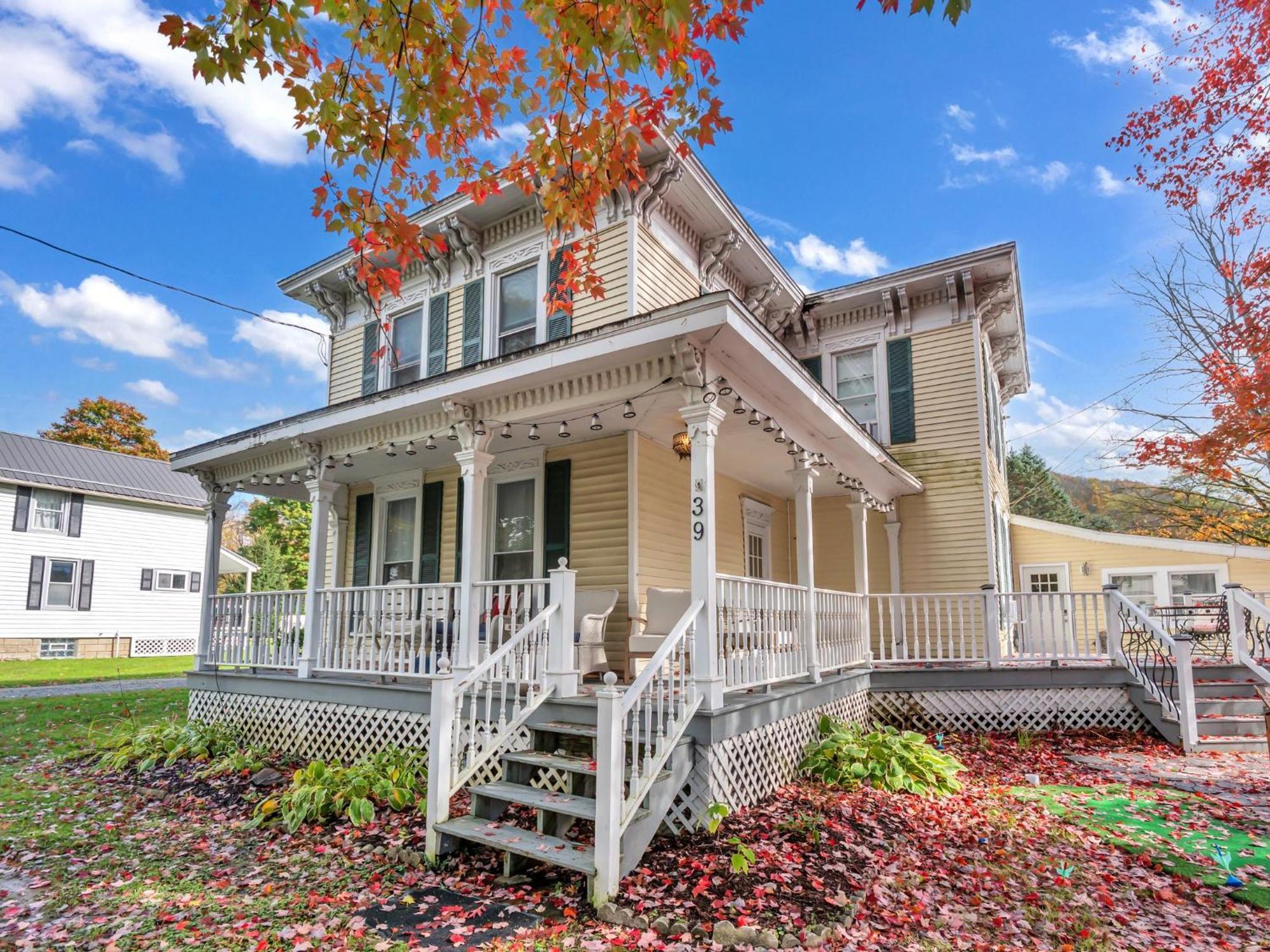 The Kelly House - 4 Bedroom Historic Lodge - Downtown Ellicottville Eksteriør bilde
